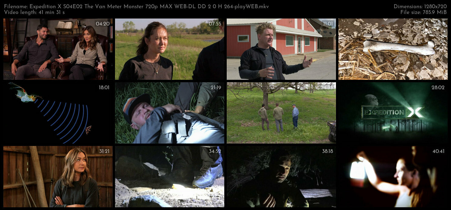 Expedition X S04E02 The Van Meter Monster 720p MAX WEB DL DD 2 0 H 264 playWEB TGx