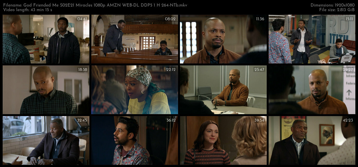 God Friended Me S02E21 Miracles 1080p AMZN WEB DL DDP5 1 H 264 NTb TGx