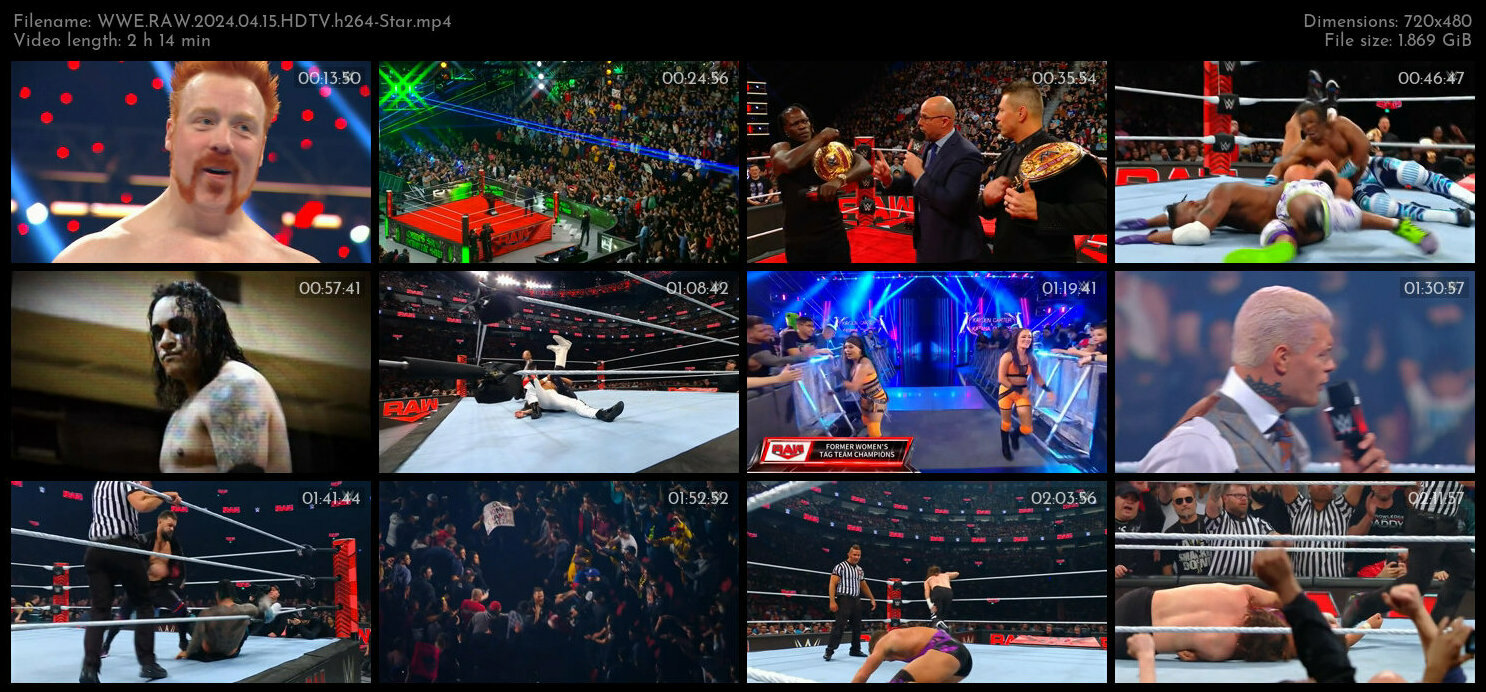 WWE RAW 2024 04 15 HDTV h264 Star TGx