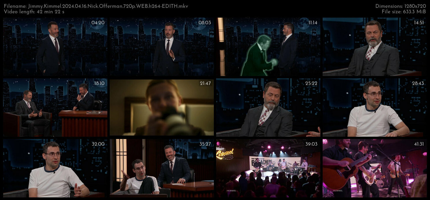 Jimmy Kimmel 2024 04 16 Nick Offerman 720p WEB h264 EDITH TGx