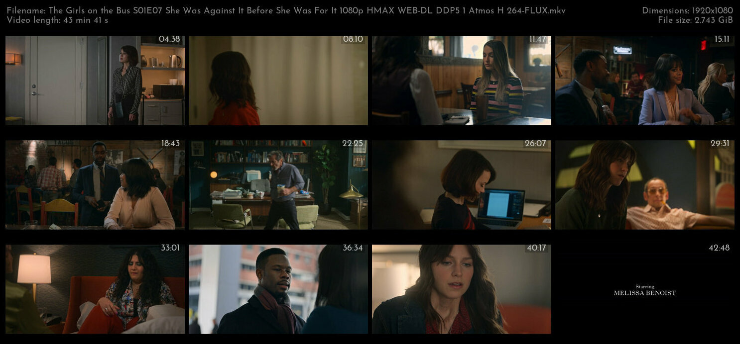 The Girls on the Bus S01E07 She Was Against It Before She Was For It 1080p HMAX WEB DL DDP5 1 Atmos