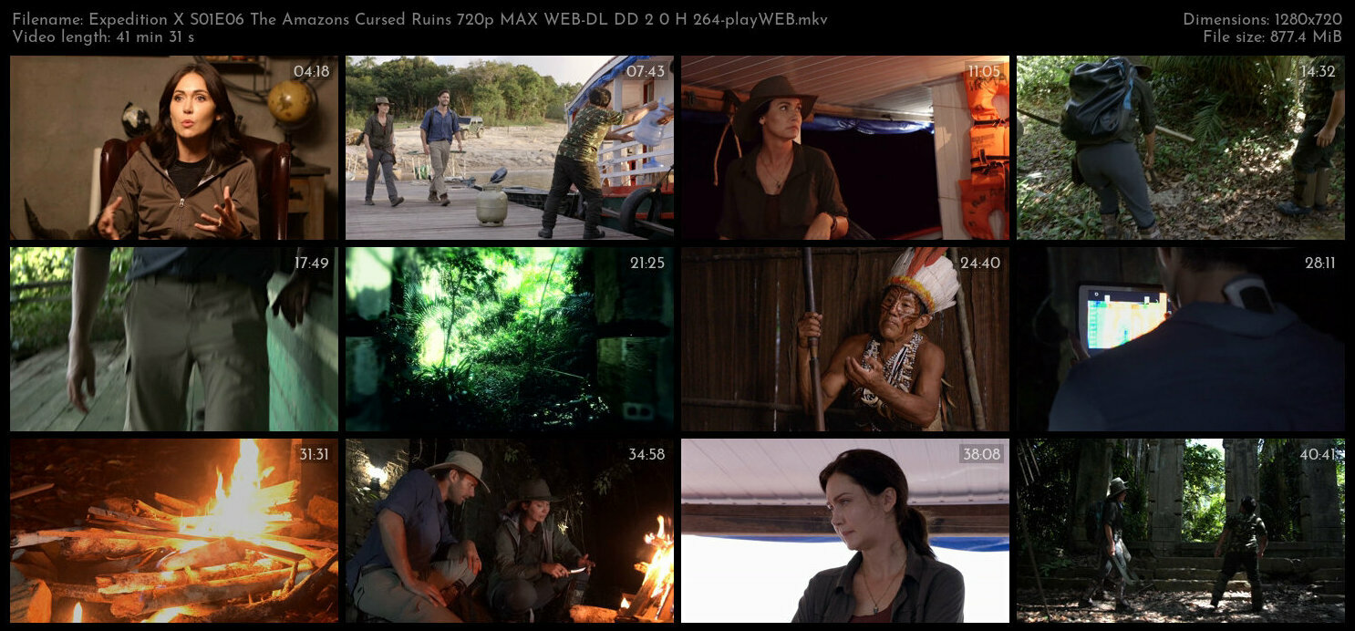 Expedition X S01E06 The Amazons Cursed Ruins 720p MAX WEB DL DD 2 0 H 264 playWEB TGx