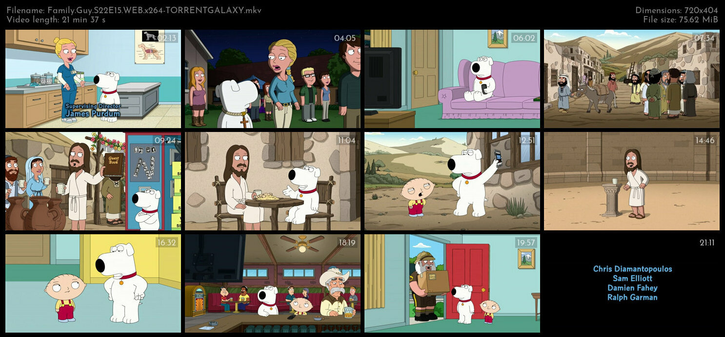 Family Guy S22E15 WEB x264 TORRENTGALAXY