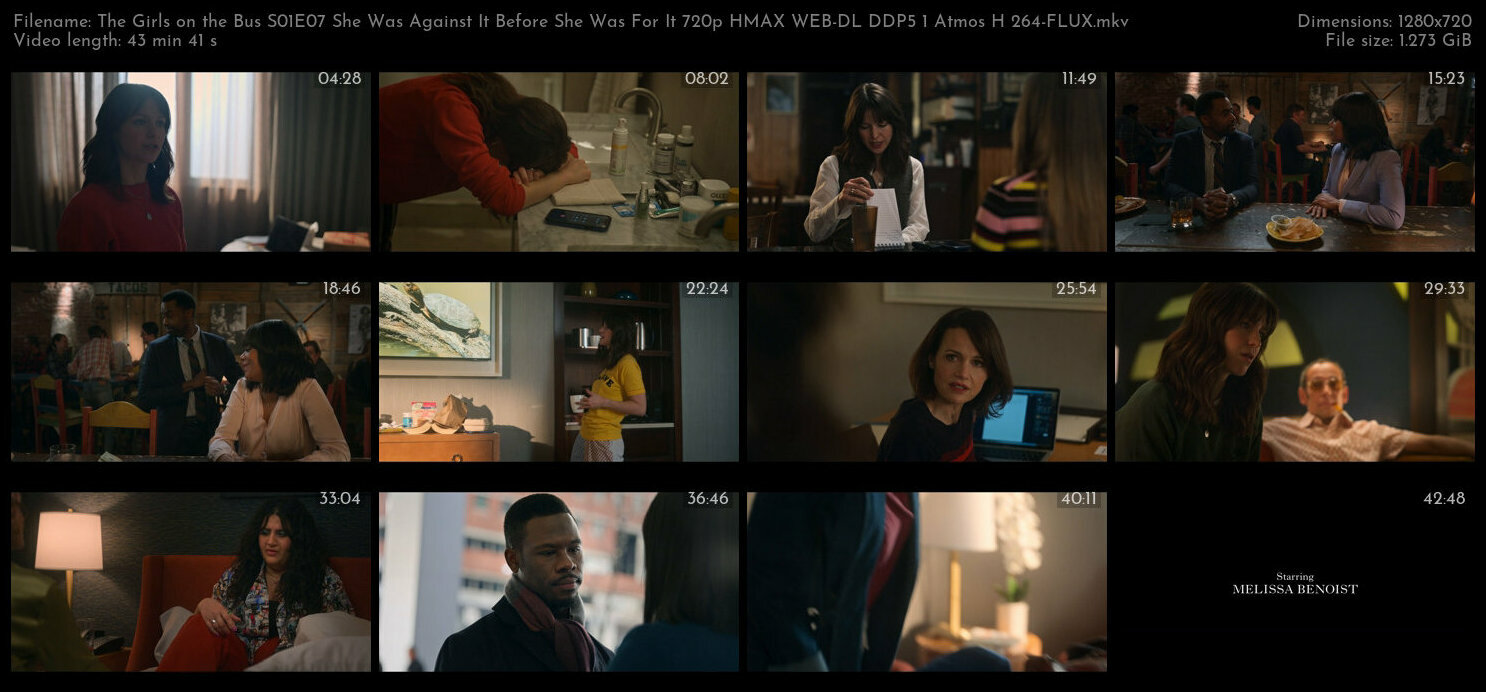 The Girls on the Bus S01E07 She Was Against It Before She Was For It 720p HMAX WEB DL DDP5 1 Atmos H