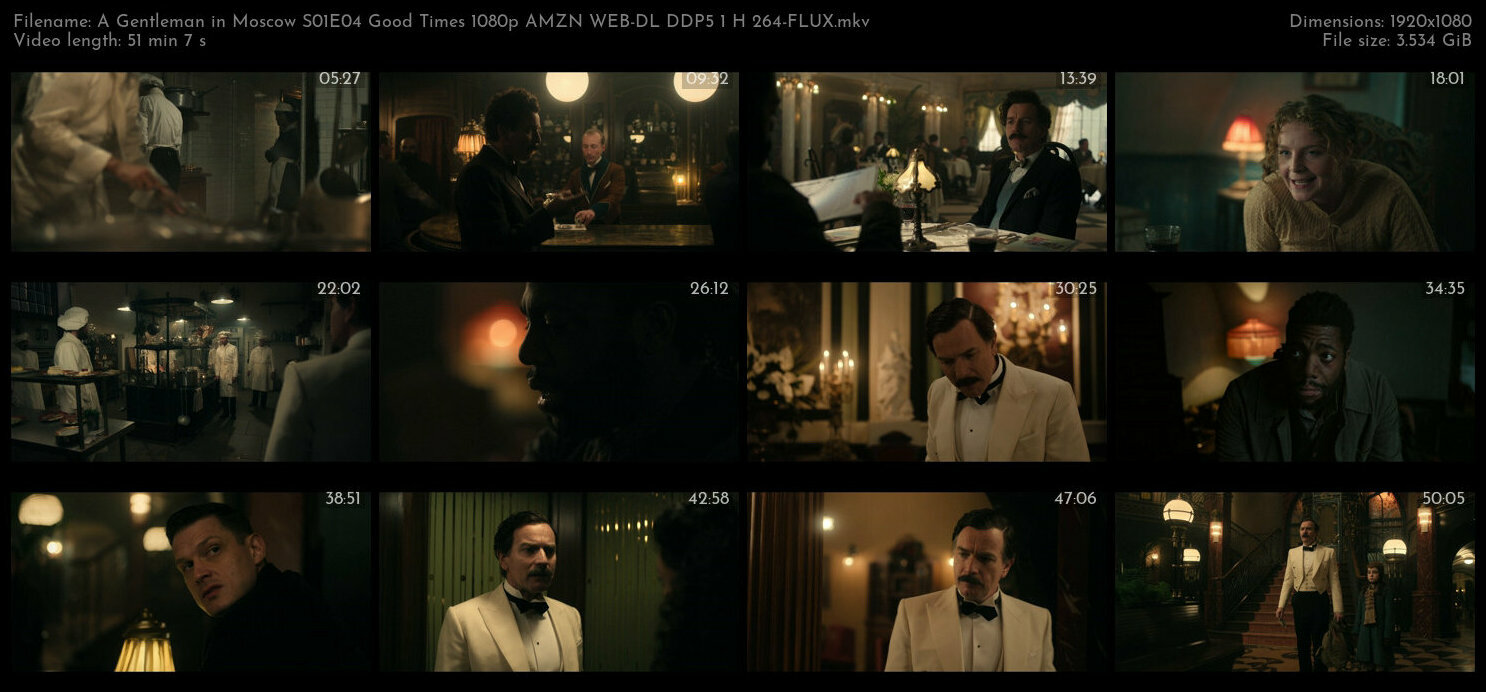 A Gentleman in Moscow S01E04 Good Times 1080p AMZN WEB DL DDP5 1 H 264 FLUX TGx
