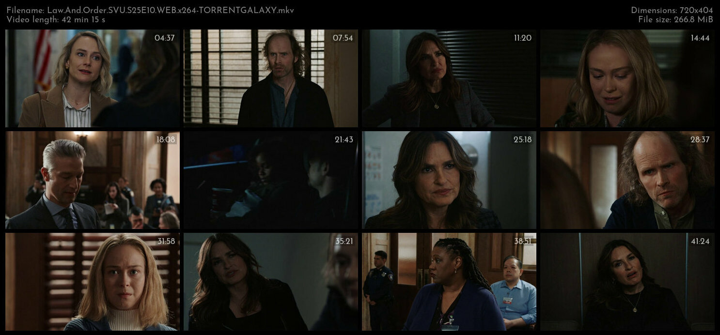 Law And Order SVU S25E10 WEB x264 TORRENTGALAXY