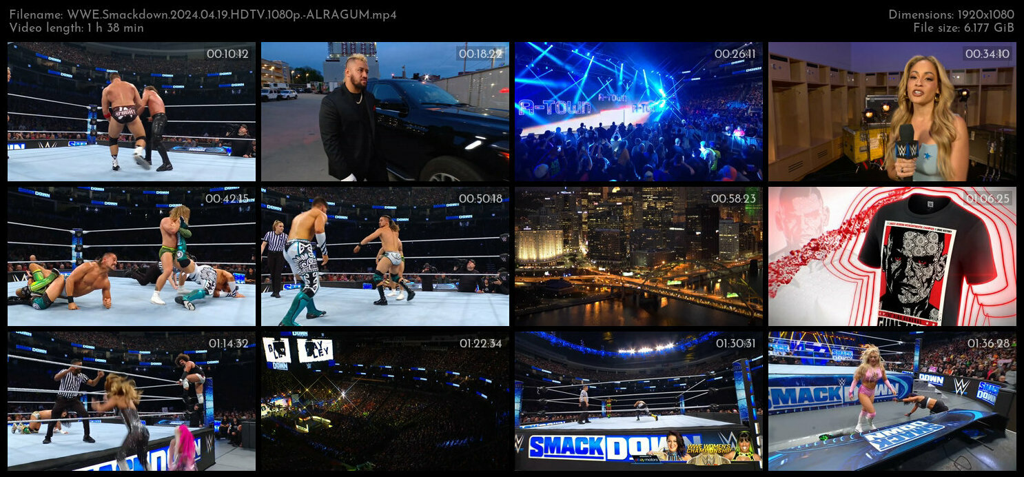 WWE Smackdown 2024 04 19 HDTV 1080p ALRAGUM TGx