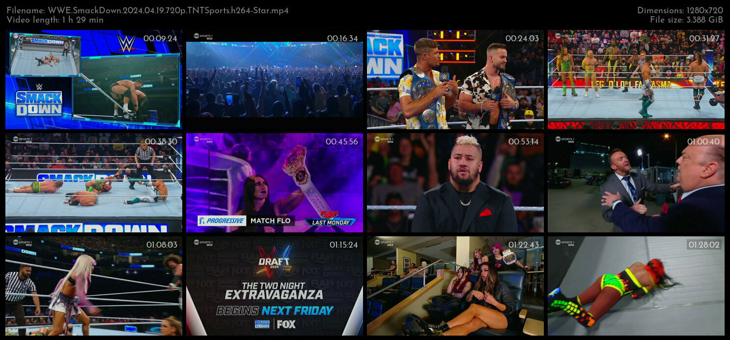 WWE SmackDown 2024 04 19 720p TNTSports h264 Star TGx