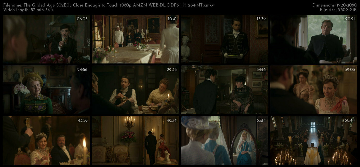 The Gilded Age S02E05 Close Enough to Touch 1080p AMZN WEB DL DDP5 1 H 264 NTb TGx