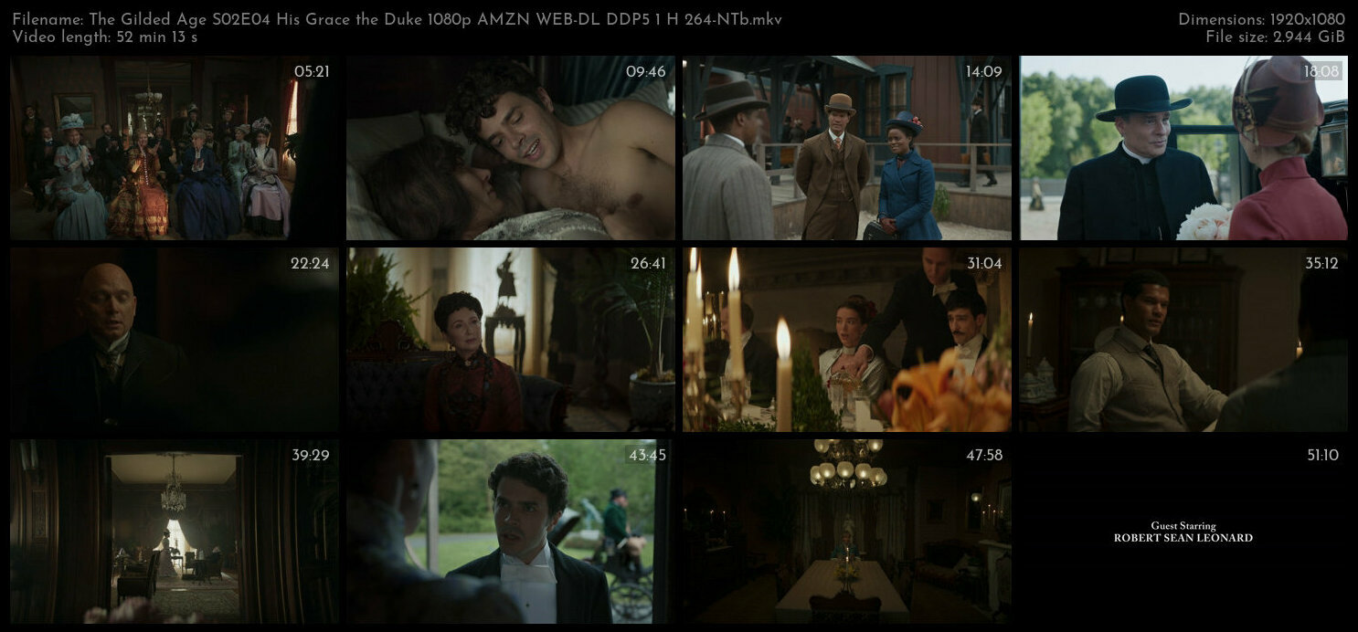 The Gilded Age S02E04 His Grace the Duke 1080p AMZN WEB DL DDP5 1 H 264 NTb TGx