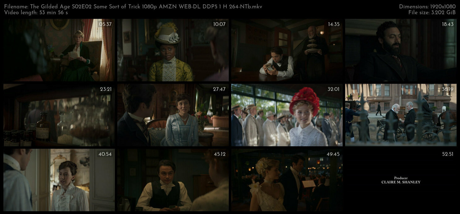 The Gilded Age S02E02 Some Sort of Trick 1080p AMZN WEB DL DDP5 1 H 264 NTb TGx