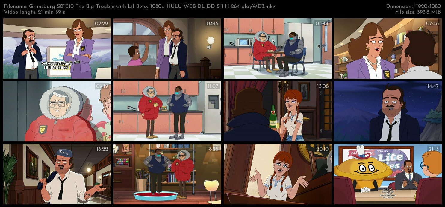 Grimsburg S01E10 The Big Trouble with Lil Betsy 1080p HULU WEB DL DD 5 1 H 264 playWEB TGx