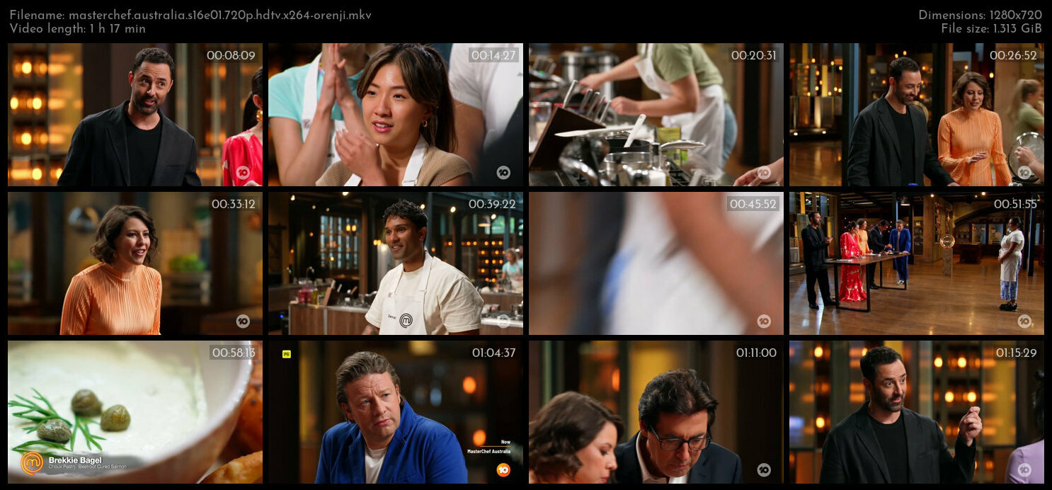 MasterChef Australia S16E01 720p HDTV x264 ORENJI TGx