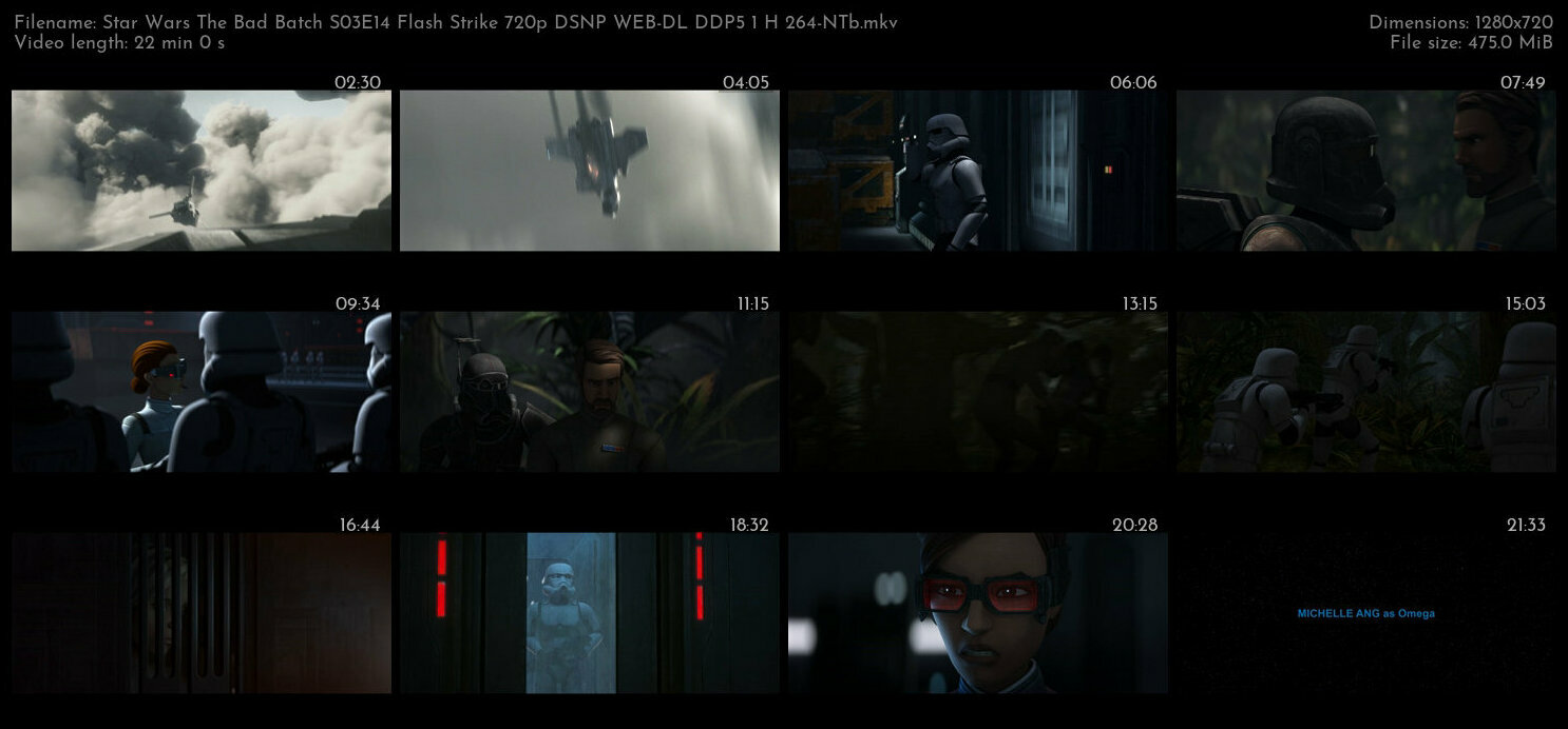 Star Wars The Bad Batch S03E14 Flash Strike 720p DSNP WEB DL DDP5 1 H 264 NTb TGx