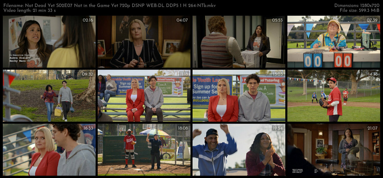 Not Dead Yet S02E07 Not in the Game Yet 720p DSNP WEB DL DDP5 1 H 264 NTb TGx