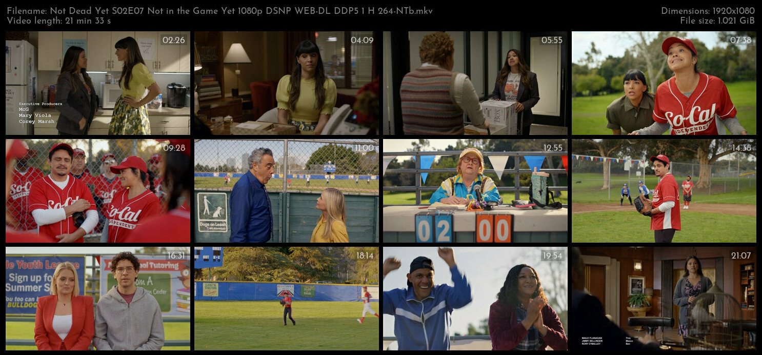 Not Dead Yet S02E07 Not in the Game Yet 1080p DSNP WEB DL DDP5 1 H 264 NTb TGx