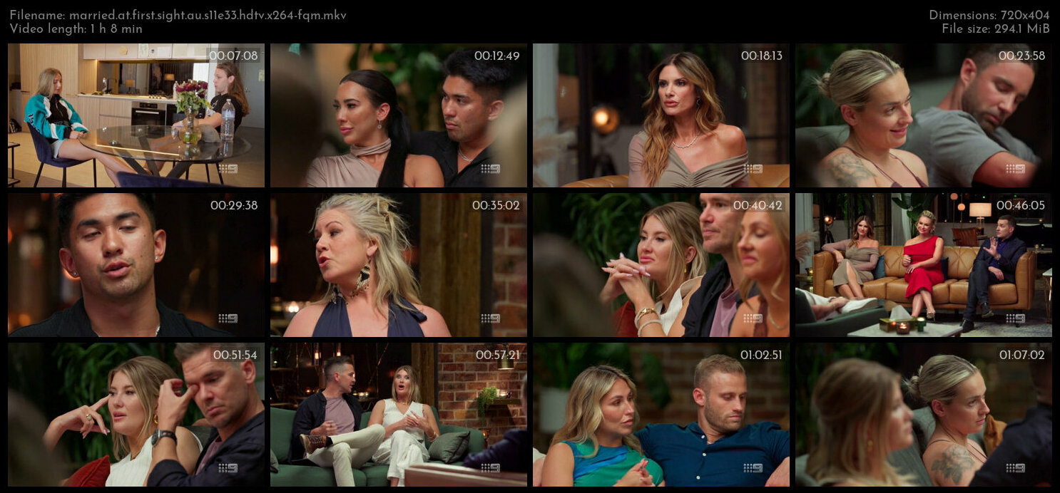 Married At First Sight AU S11E33 HDTV x264 FQM TGx