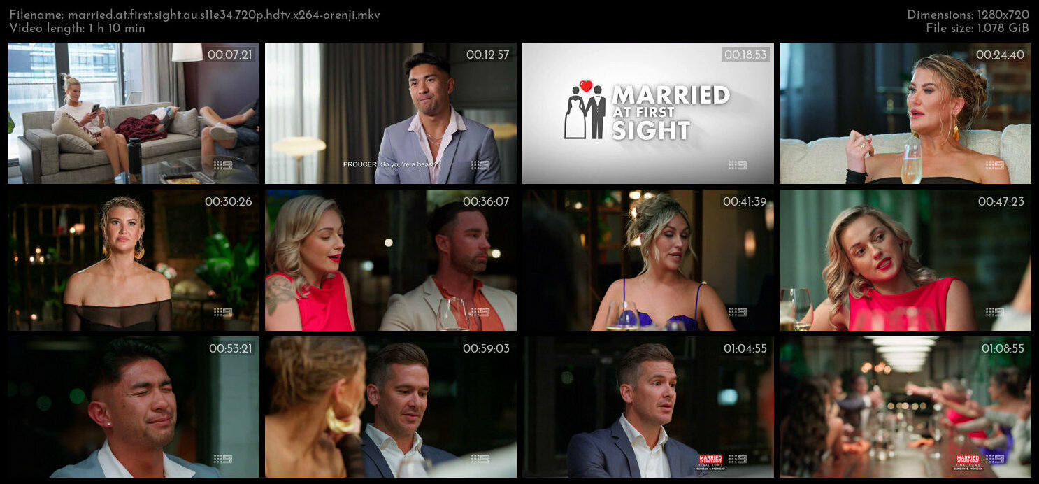 Married At First Sight AU S11E34 720p HDTV x264 ORENJI TGx