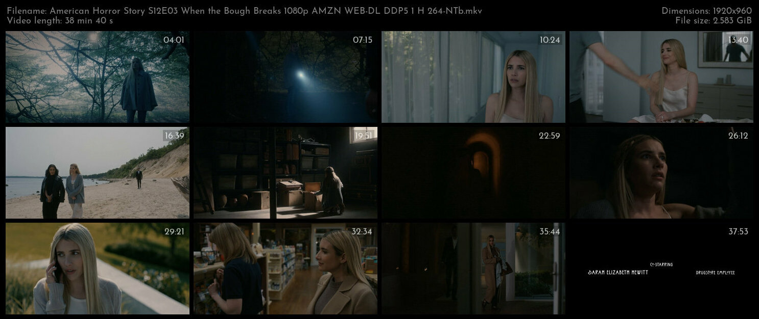 American Horror Story S12E03 When the Bough Breaks 1080p AMZN WEB DL DDP5 1 H 264 NTb TGx