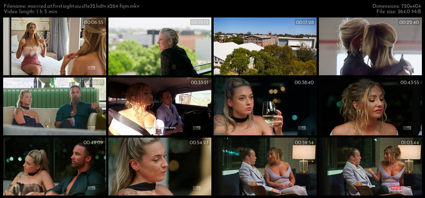 Married At First Sight AU S11E32 HDTV x264 FQM TGx