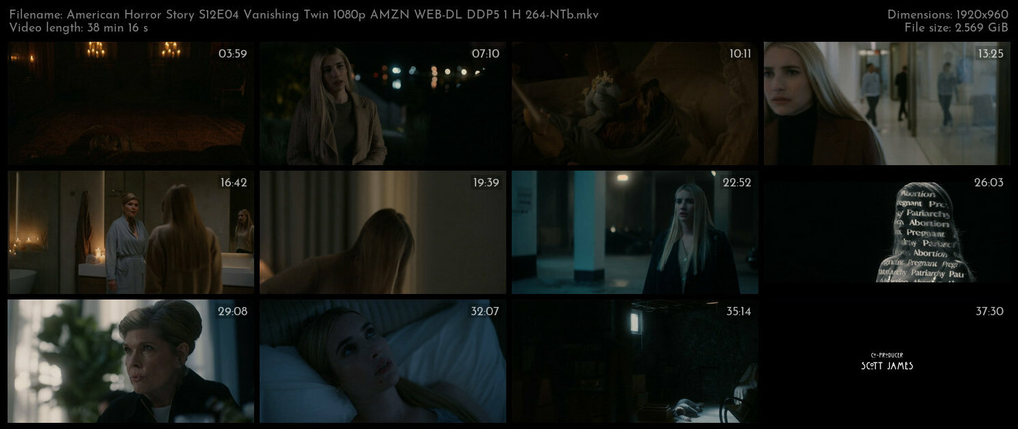 American Horror Story S12E04 Vanishing Twin 1080p AMZN WEB DL DDP5 1 H 264 NTb TGx