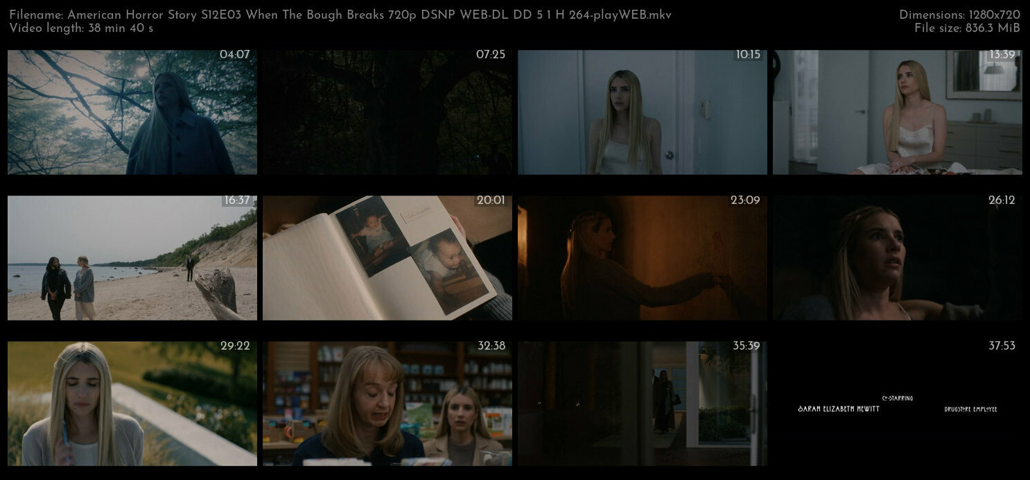 American Horror Story S12E03 When The Bough Breaks 720p DSNP WEB DL DD 5 1 H 264 playWEB TGx