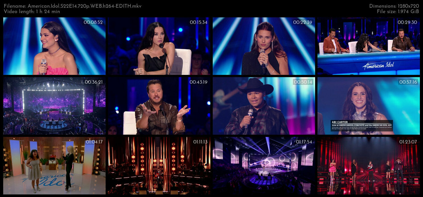 American Idol S22E14 720p WEB h264 EDITH TGx