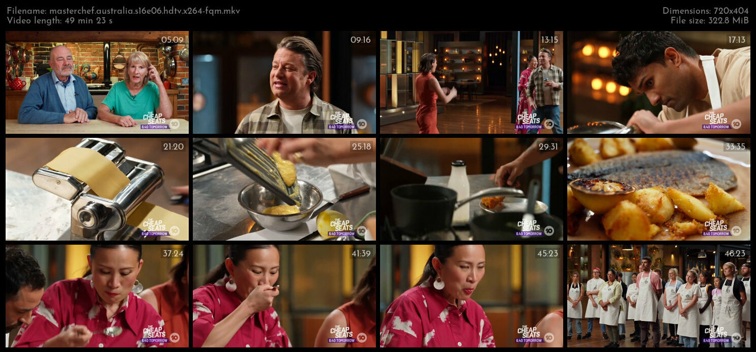 MasterChef Australia S16E06 HDTV x264 FQM TGx