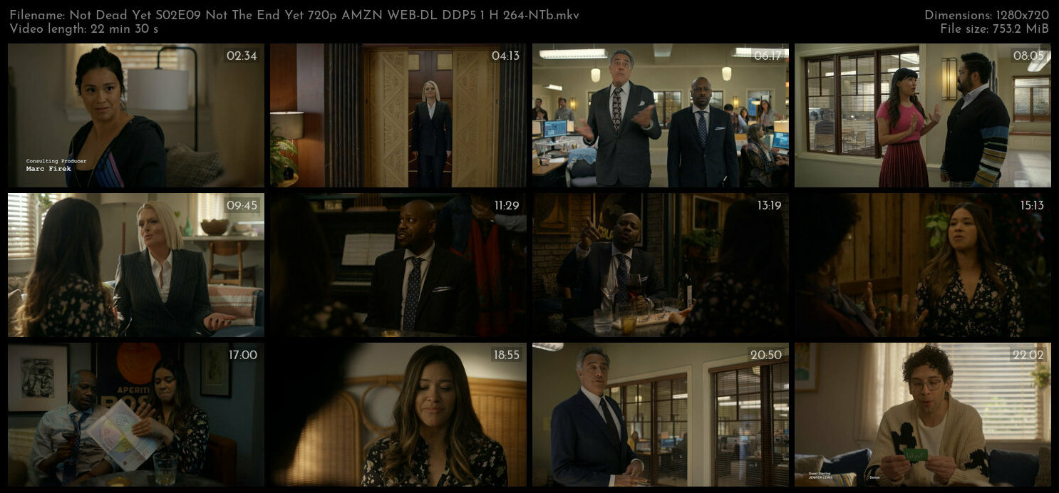 Not Dead Yet S02E09 Not The End Yet 720p AMZN WEB DL DDP5 1 H 264 NTb TGx