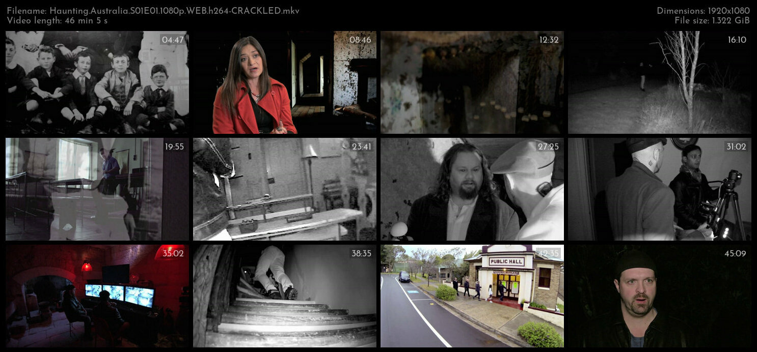 Haunting Australia S01 COMPLETE 1080p WEB h264 CRACKLED TGx