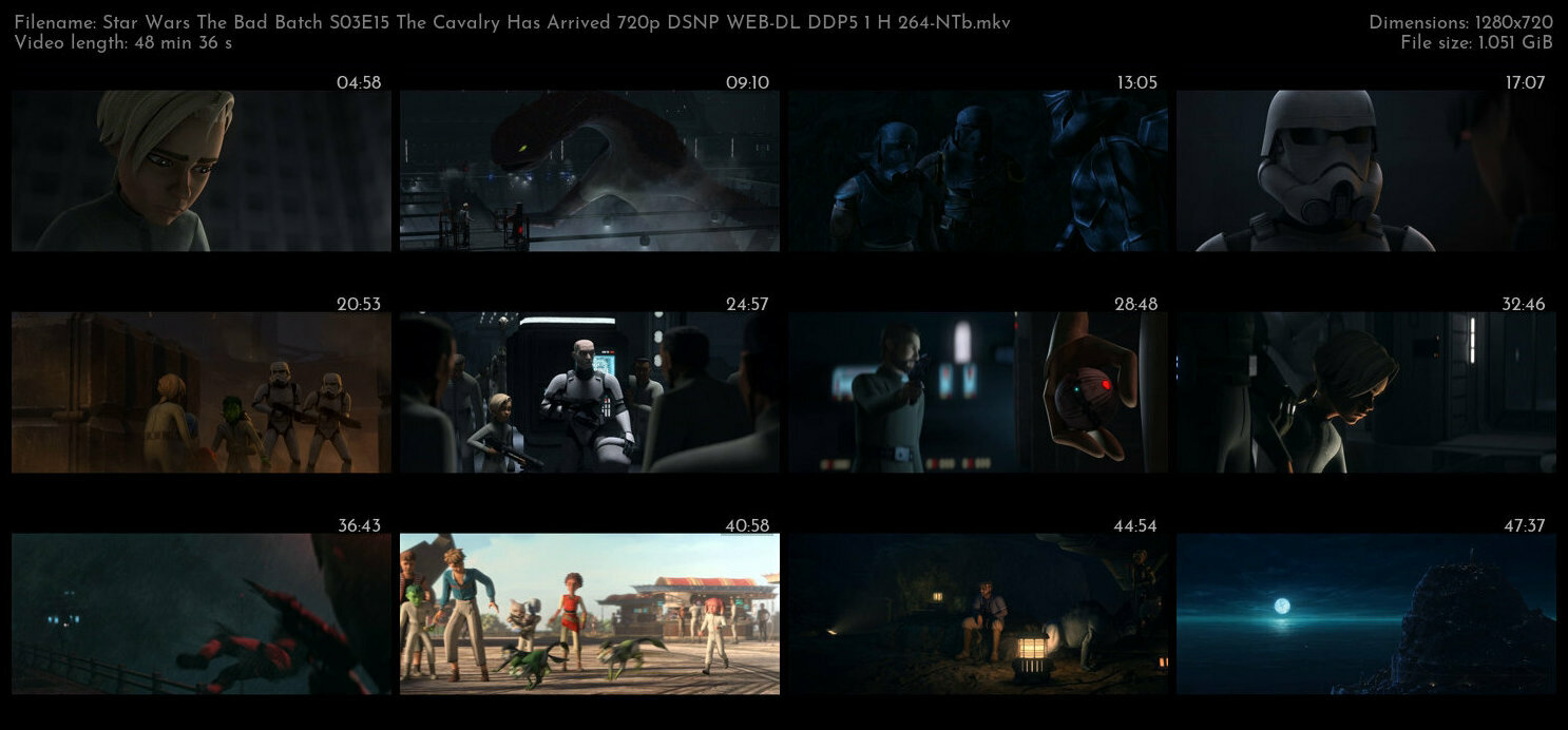 Star Wars The Bad Batch S03E15 The Cavalry Has Arrived 720p DSNP WEB DL DDP5 1 H 264 NTb TGx