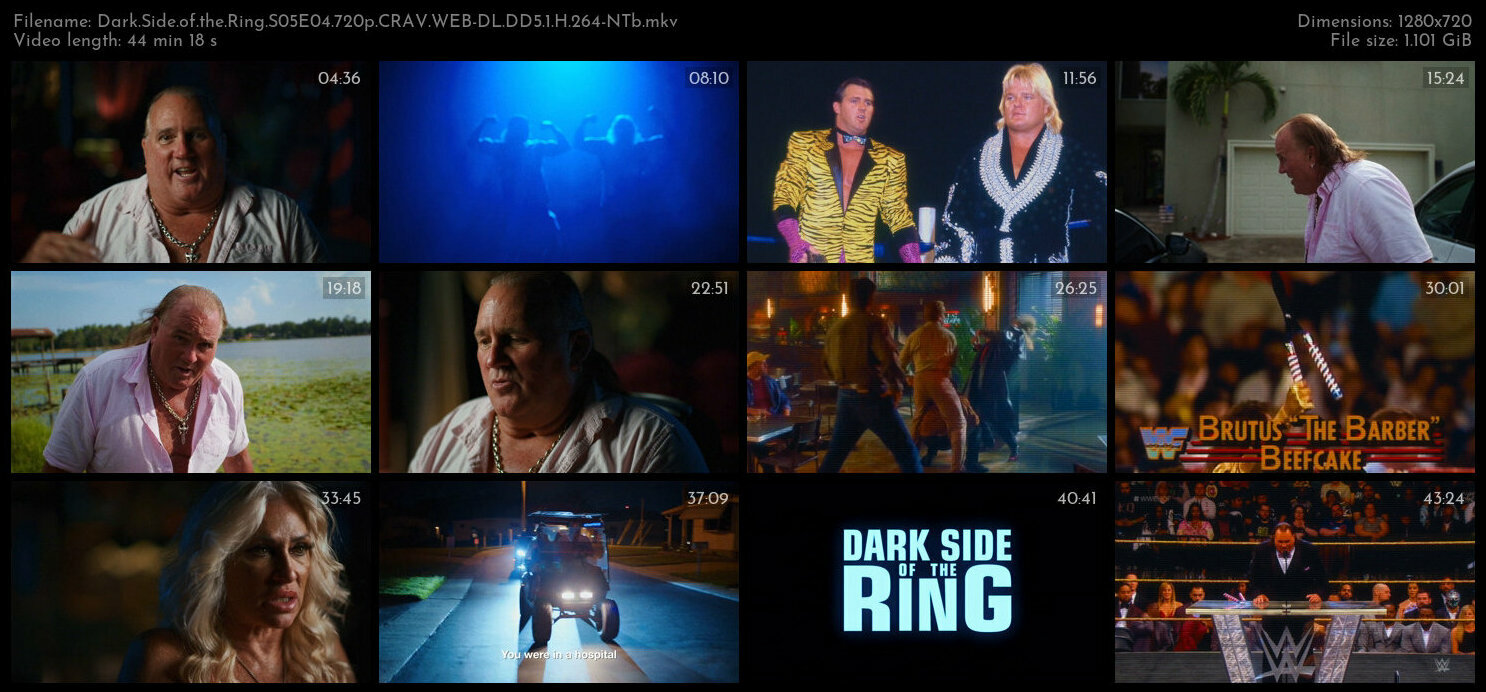 Dark Side of the Ring S05E04 720p CRAV WEB DL DD5 1 H 264 NTb TGx