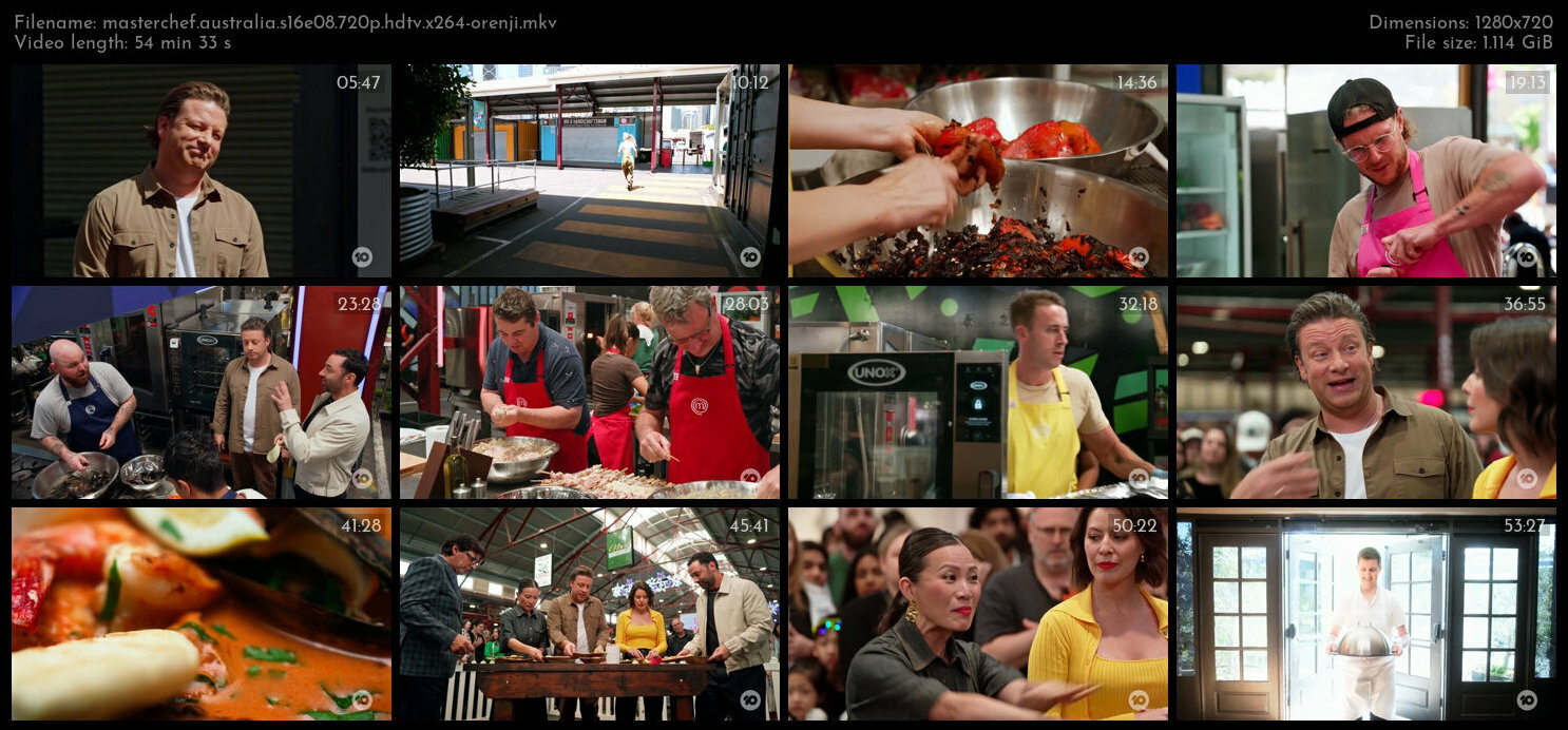 MasterChef Australia S16E08 720p HDTV x264 ORENJI TGx