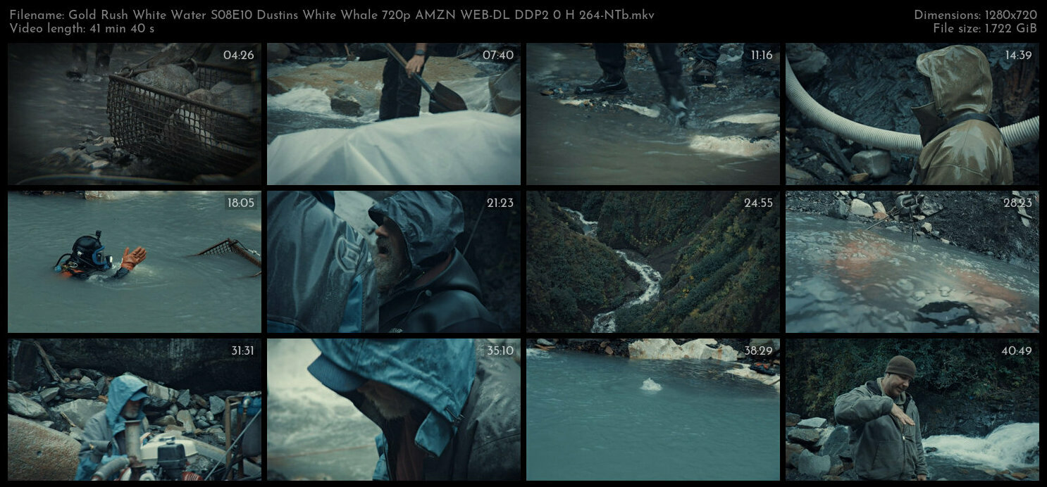 Gold Rush White Water S08E10 Dustins White Whale 720p AMZN WEB DL DDP2 0 H 264 NTb TGx
