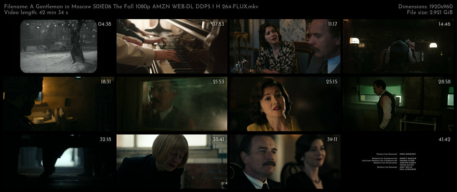 A Gentleman in Moscow S01E06 The Fall 1080p AMZN WEB DL DDP5 1 H 264 FLUX TGx