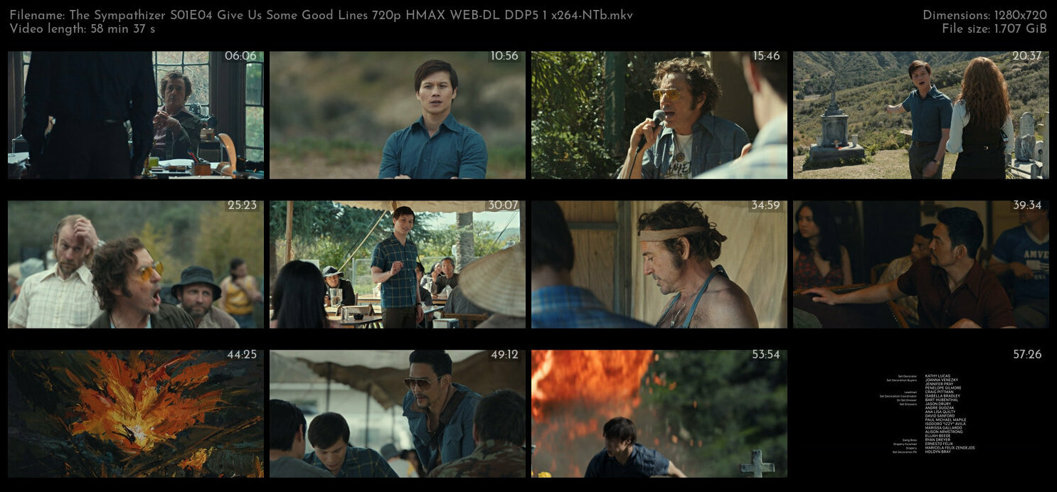 The Sympathizer S01E04 Give Us Some Good Lines 720p HMAX WEB DL DDP5 1 x264 NTb TGx