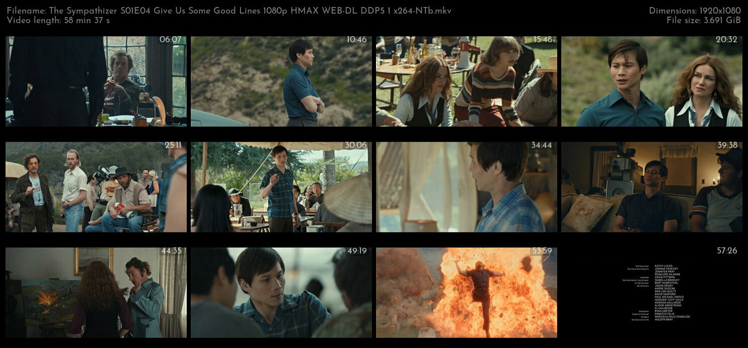 The Sympathizer S01E04 Give Us Some Good Lines 1080p HMAX WEB DL DDP5 1 x264 NTb TGx