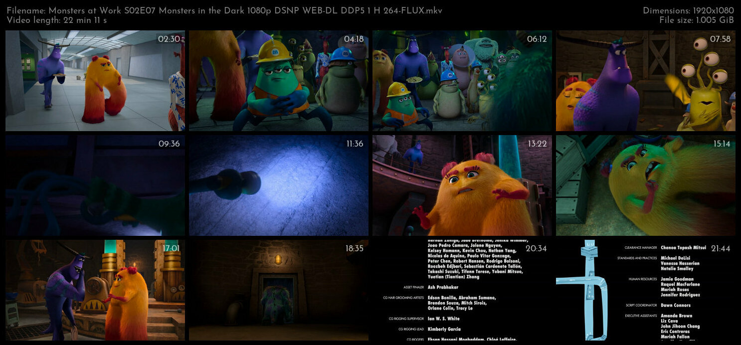Monsters at Work S02E07 Monsters in the Dark 1080p DSNP WEB DL DDP5 1 H 264 FLUX TGx