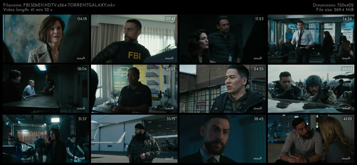 FBI S06E11 HDTV x264 TORRENTGALAXY