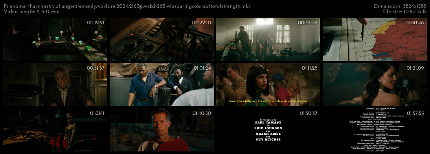 The Ministry of Ungentlemanly Warfare 2024 2160p WEB H265 WhisperingCobraOfTotalStrength TGx