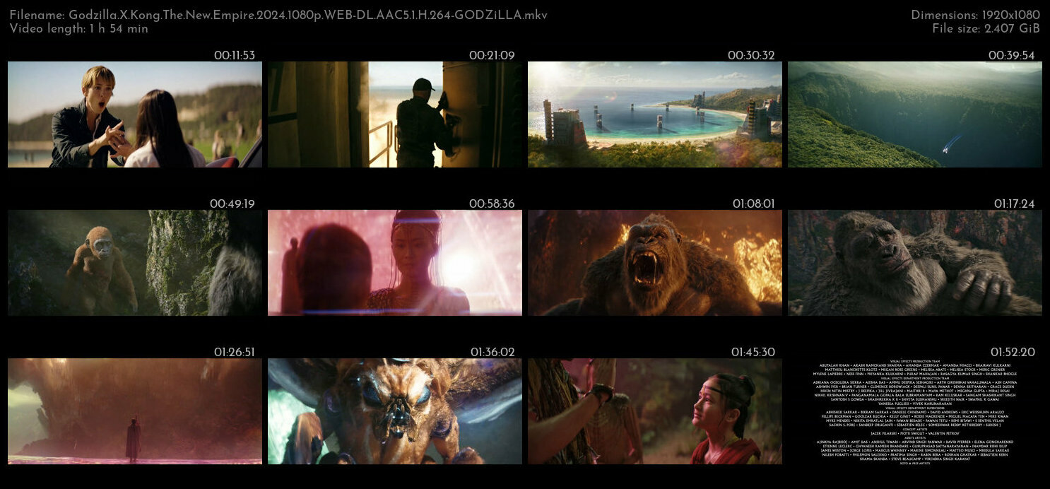 Godzilla X Kong The New Empire 2024 1080p WEB DL AAC5 1 H 264 GODZiLLA TGx
