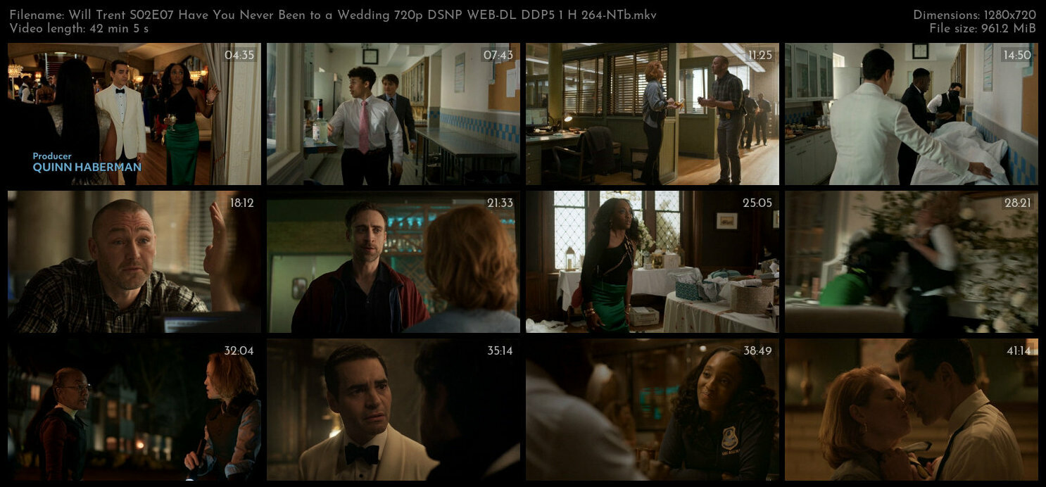 Will Trent S02E07 Have You Never Been to a Wedding 720p DSNP WEB DL DDP5 1 H 264 NTb TGx