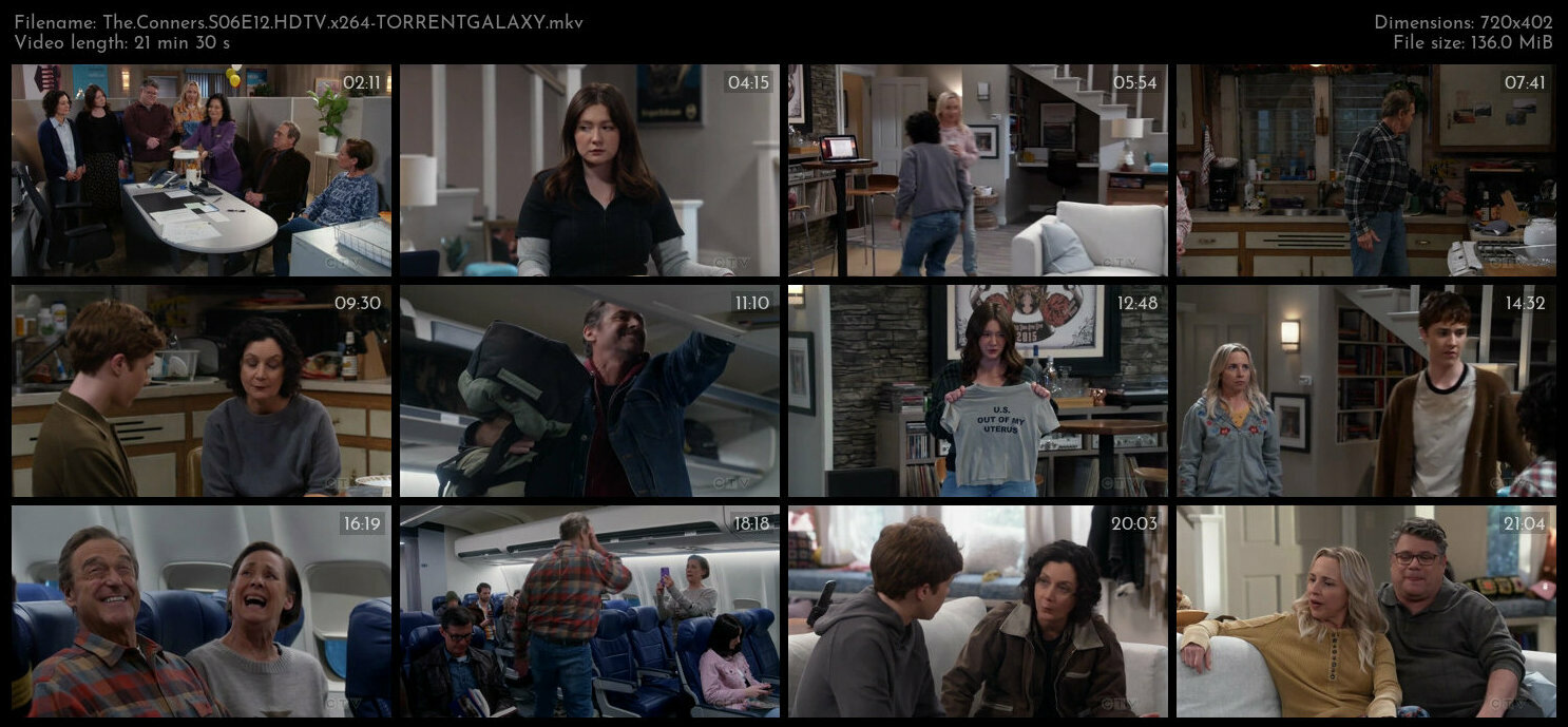 The Conners S06E12 HDTV x264 TORRENTGALAXY