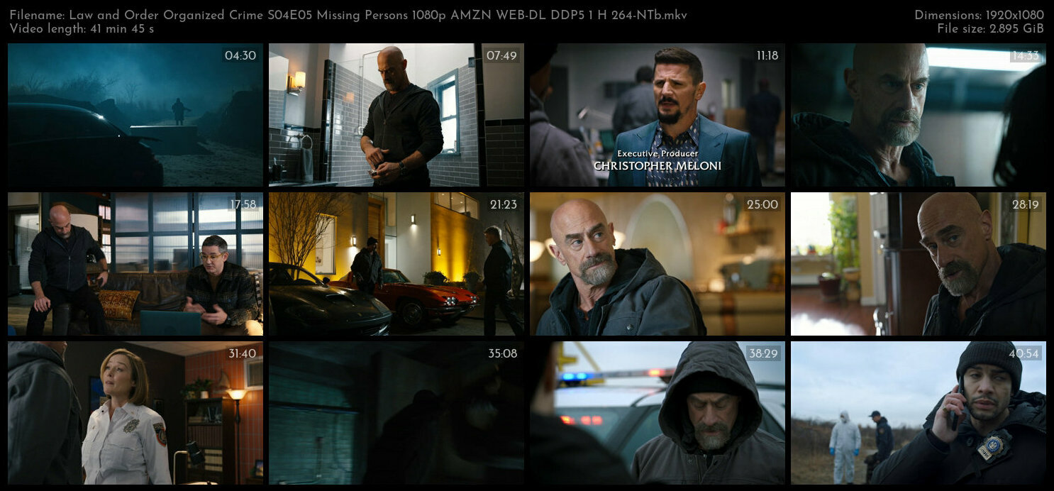 Law and Order Organized Crime S04E05 Missing Persons 1080p AMZN WEB DL DDP5 1 H 264 NTb TGx