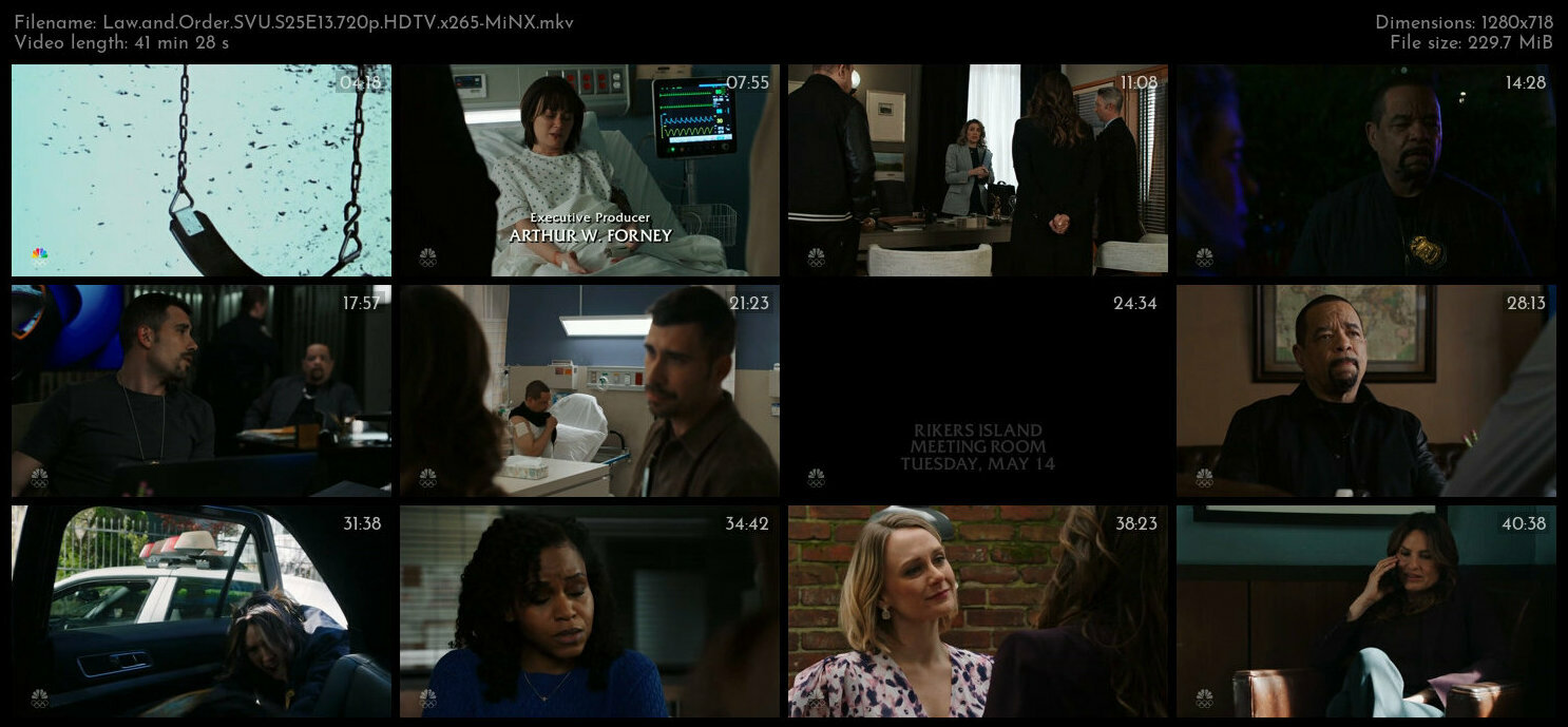 Law and Order SVU S25E13 720p HDTV x265 MiNX TGx