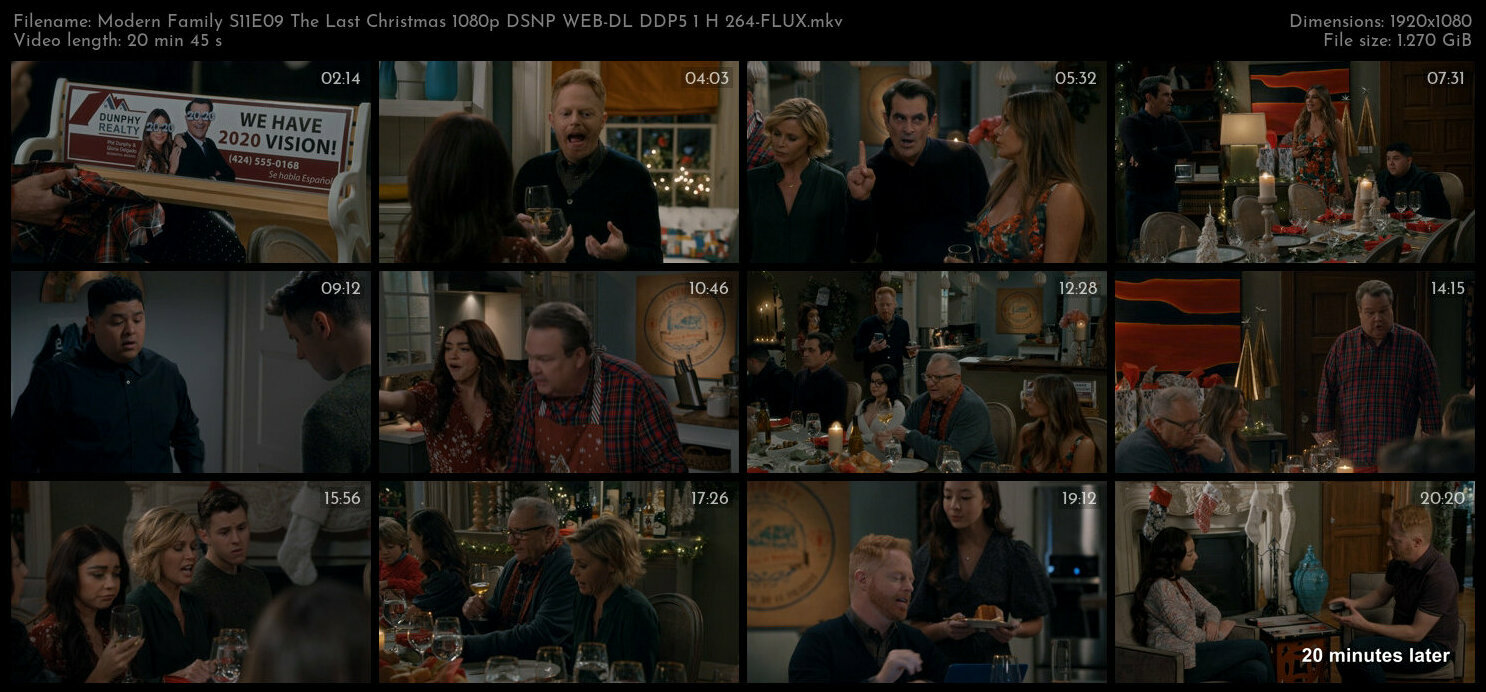 Modern Family S11E09 The Last Christmas 1080p DSNP WEB DL DDP5 1 H 264 FLUX TGx