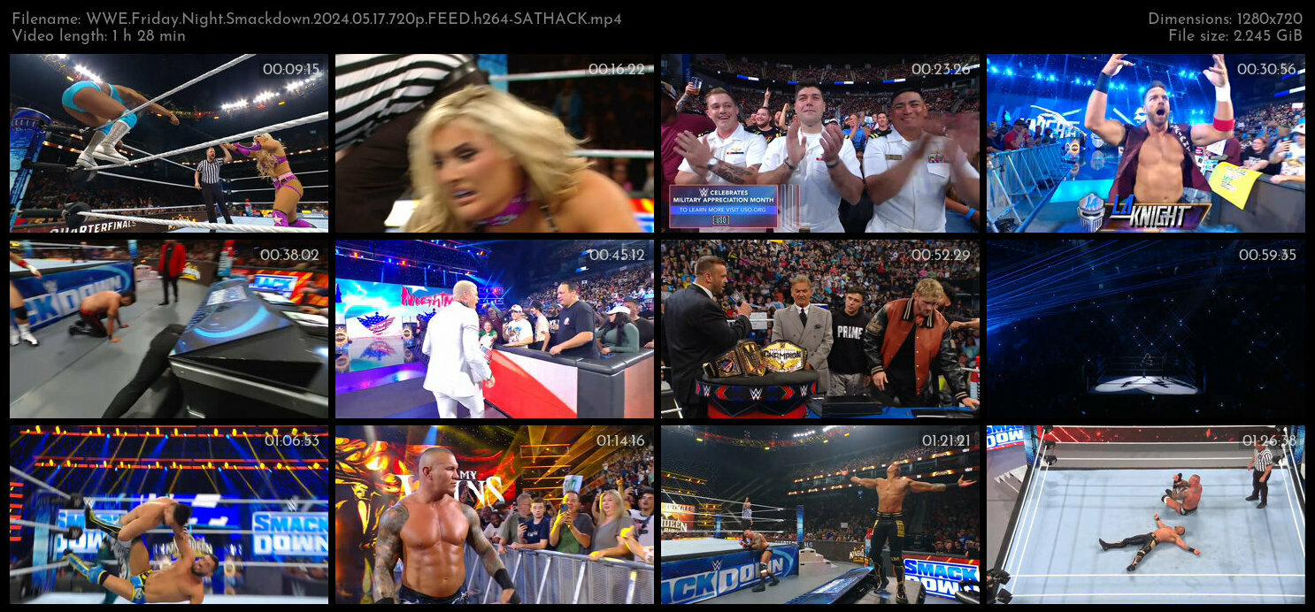 WWE Friday Night Smackdown 2024 05 17 720p FEED h264 SATHACK TGx