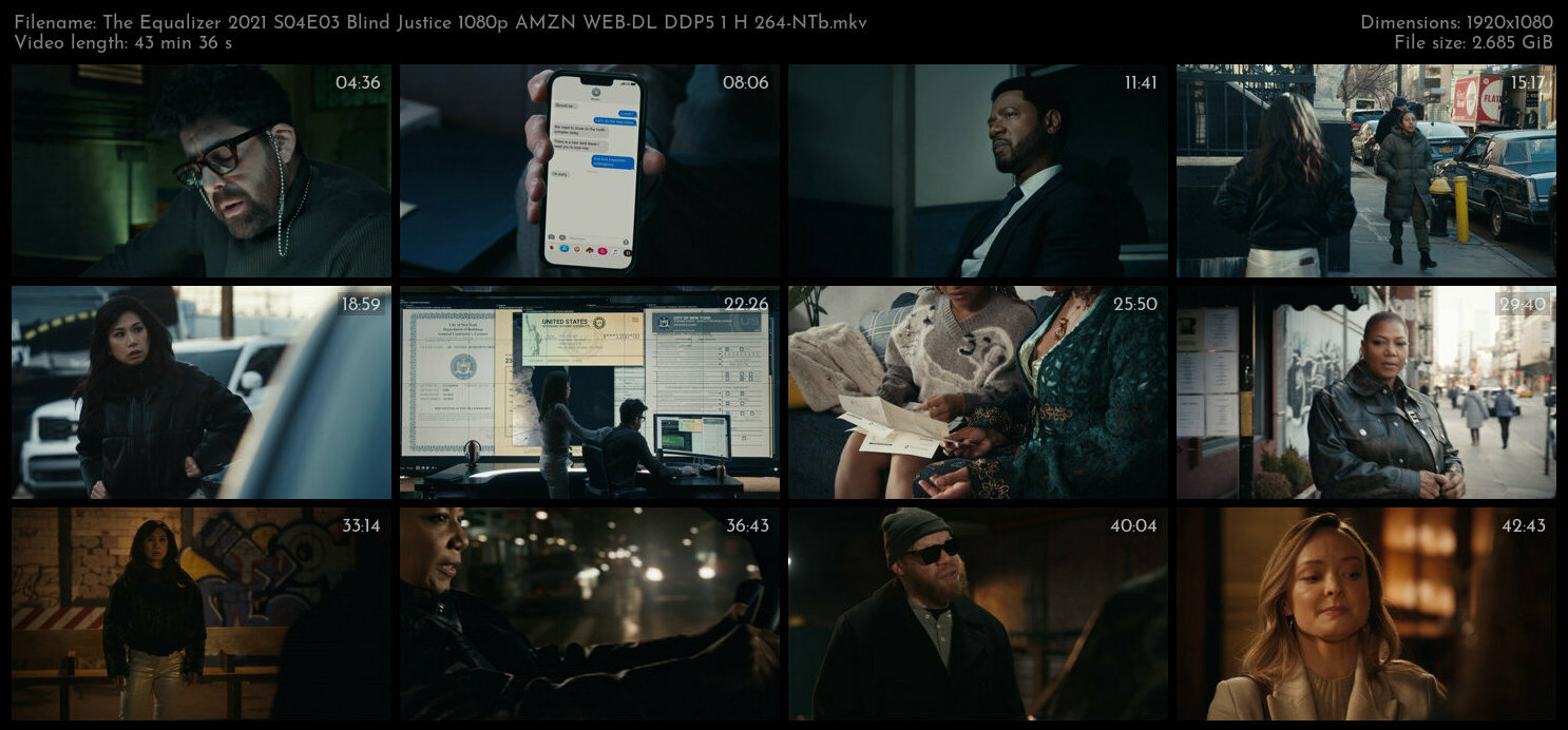 The Equalizer 2021 S04E03 Blind Justice 1080p AMZN WEB DL DDP5 1 H 264 NTb TGx