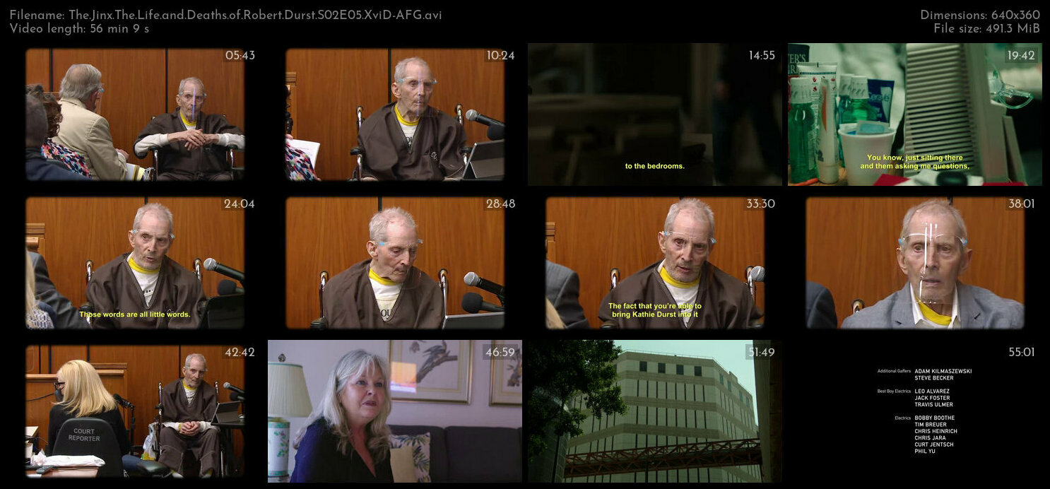 The Jinx The Life and Deaths of Robert Durst S02E05 XviD AFG TGx