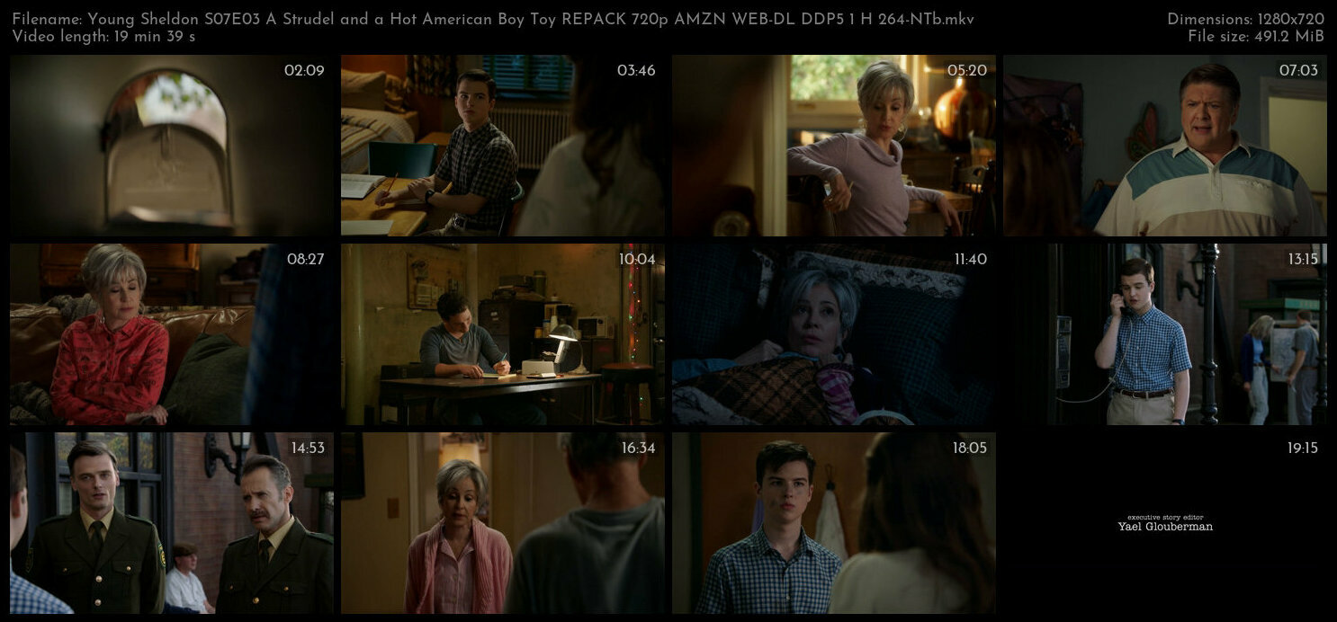 Young Sheldon S07E03 A Strudel and a Hot American Boy Toy REPACK 720p AMZN WEB DL DDP5 1 H 264 NTb T